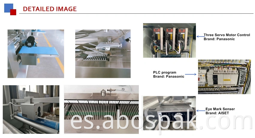 Alimentos congelados automáticos / Albóndigas al vapor / Panecillos al vapor / Llenado y sellado de bollos rellenos Máquina de envasado de envasado